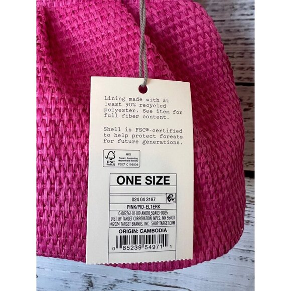 A NEW DAY PINK GOLD PURSE W/ RECYCLED MATERIAL - Picture 9 of 16